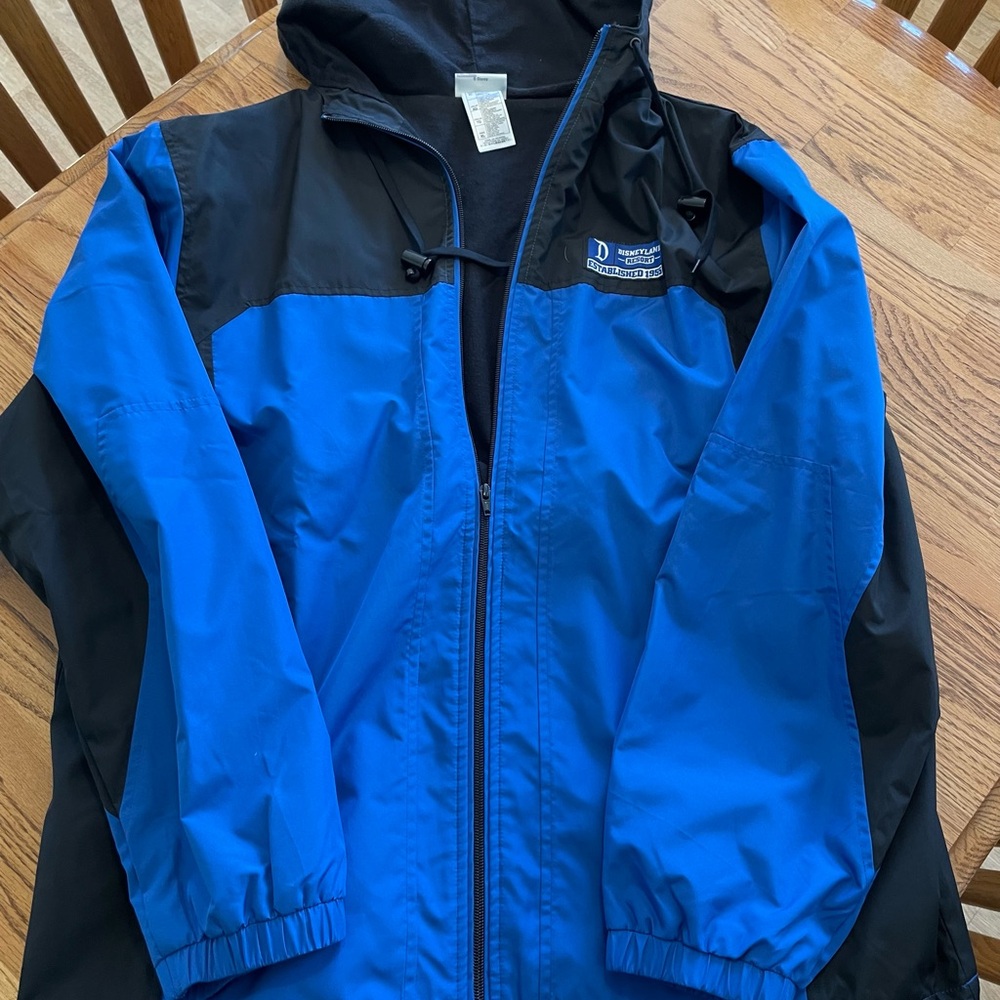Disney Black and Blue Zip-Up Jacket